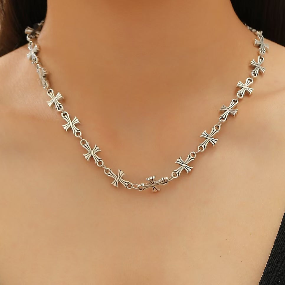 Wholesale Gothic Cross Men' s Alloy Bracelet